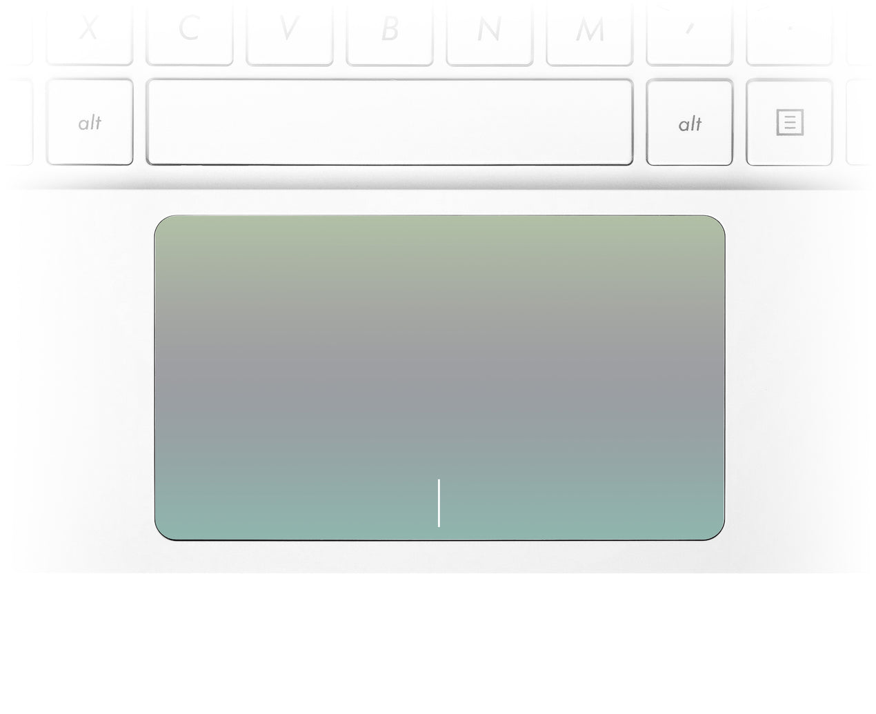 Scandi field ombre Laptop Trackpad Sticker | Keyshorts