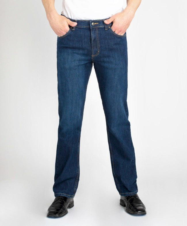 Grand River Ring Spun Stretch Traditional Fit Jeans - Waist 36 - 68 ...