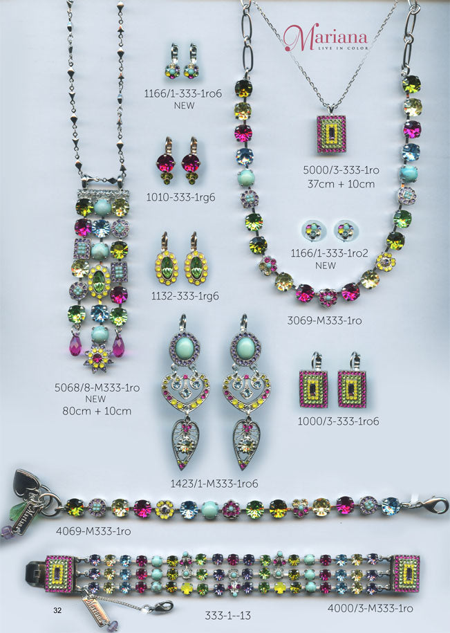Mariana Jewelry Carribean Life Multi Color Swarovski Bracelets Earrings Necklaces Catalog Page 13