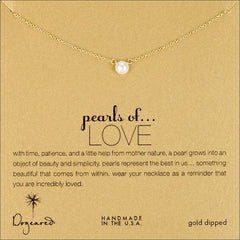 Dogeared Pearls of Love Necklace