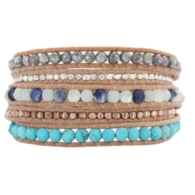 Chan Luu Jewelry Cashmere Scarves: Swarovski Leather Wrap Bracelets ...