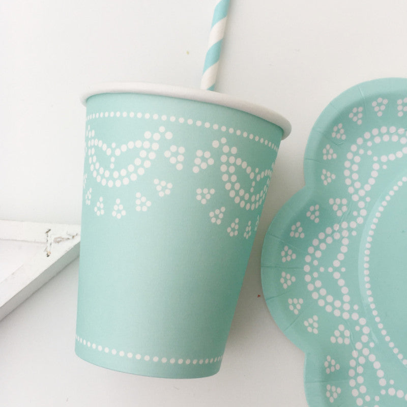 tiffany blue cups