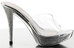 4.5 Inch Rhinestone Mule