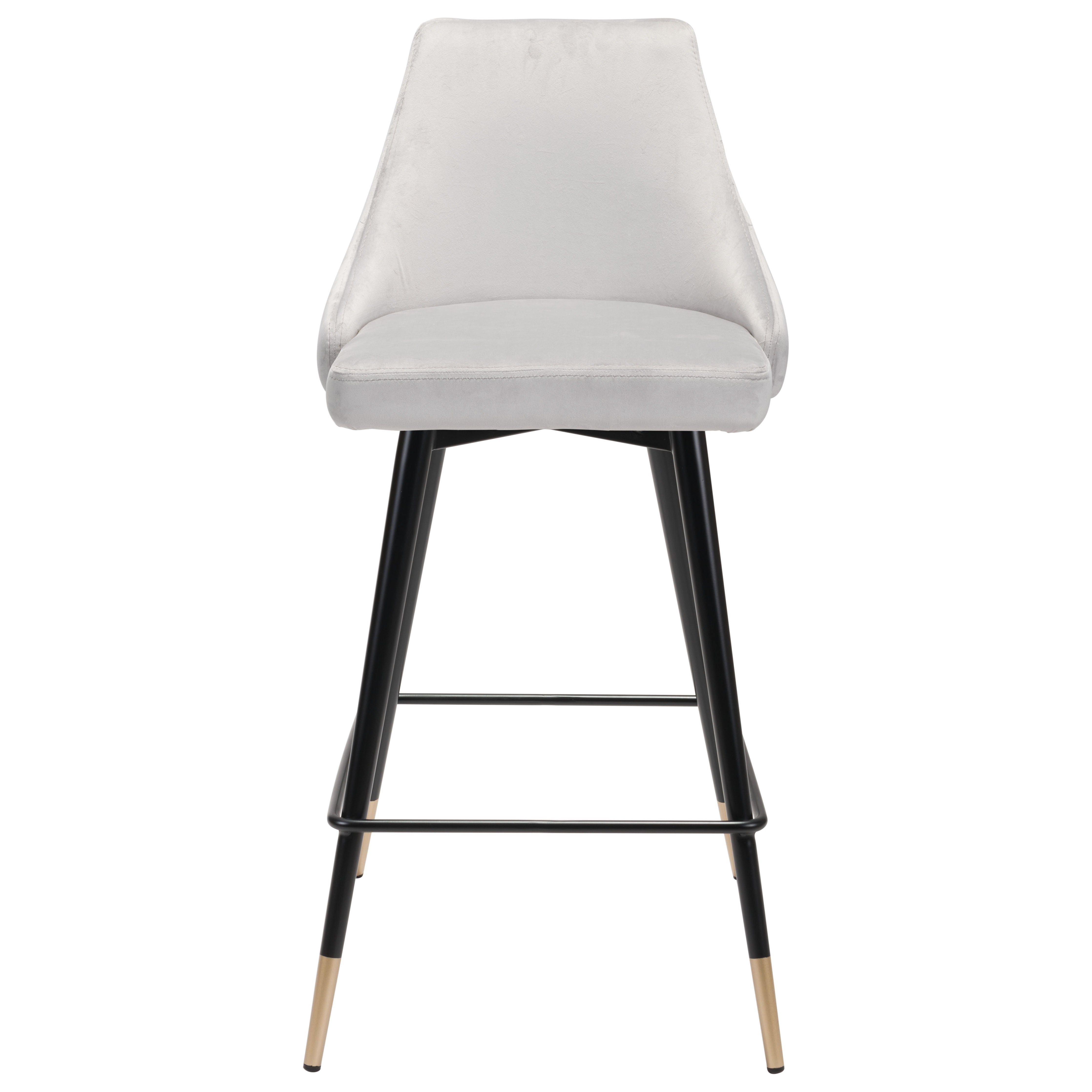 Piccolo Counter Stool Gray