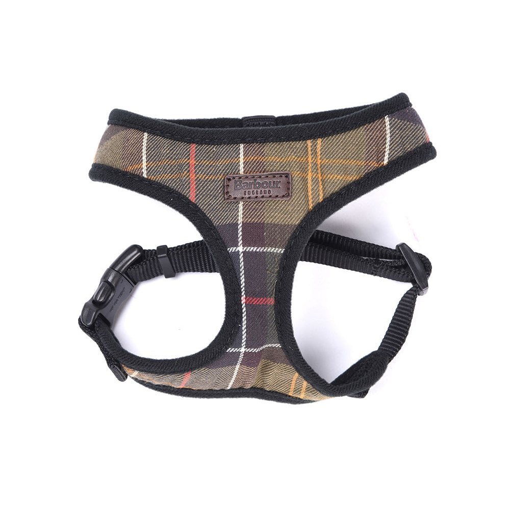 Barbour Tartan Dog Harness