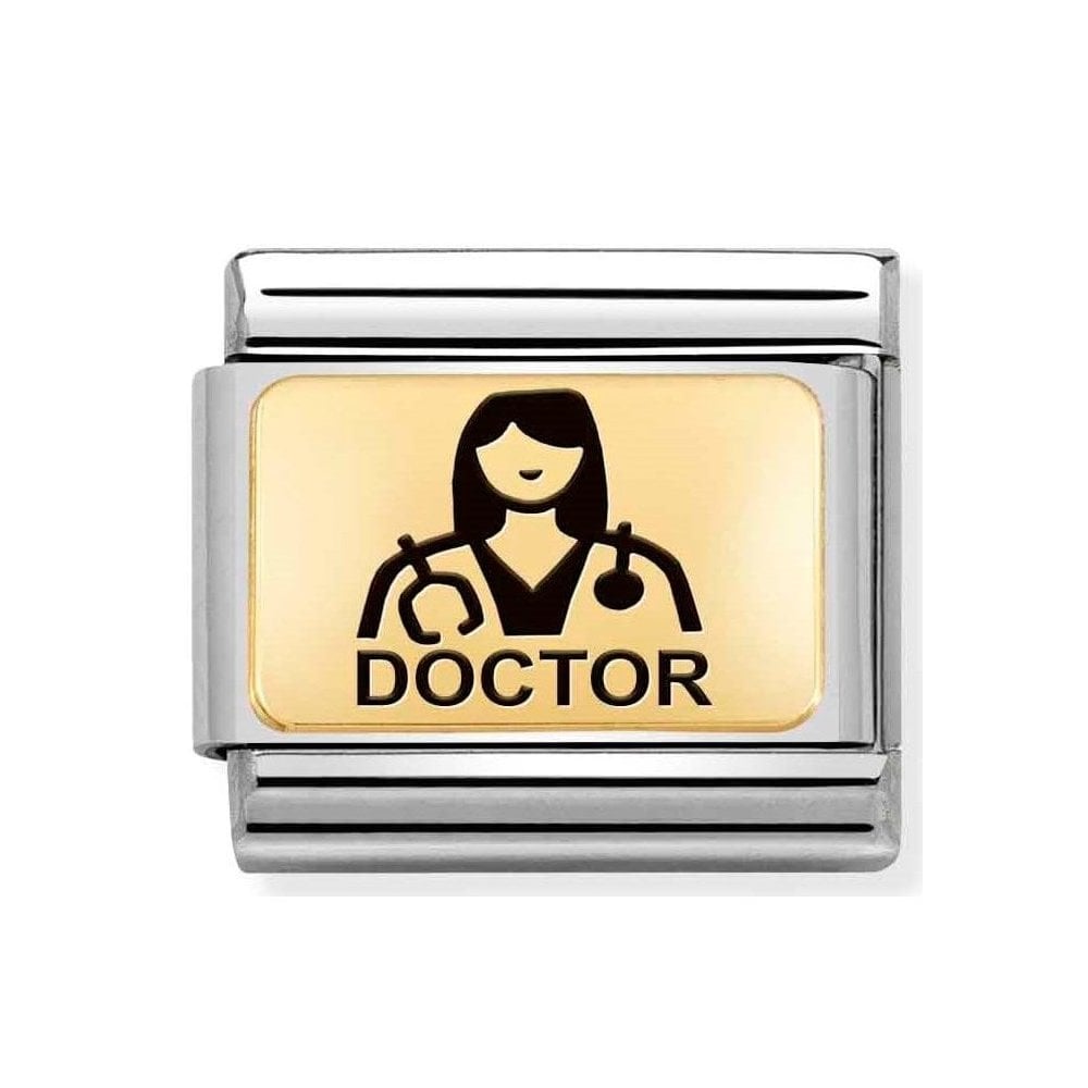 CLASSIC Gold Doctor (Her) Charm