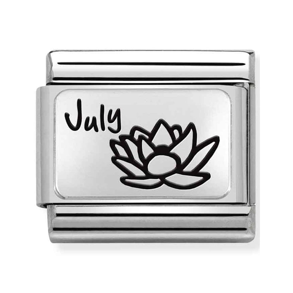 CLASSIC Composbale Plates July Flower Charm