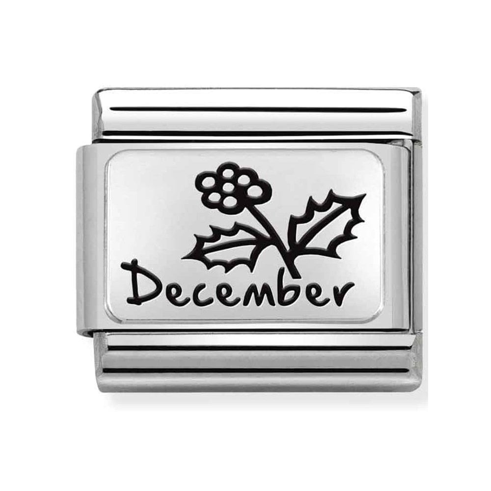 CLASSIC Composable Plates December Flower Charm