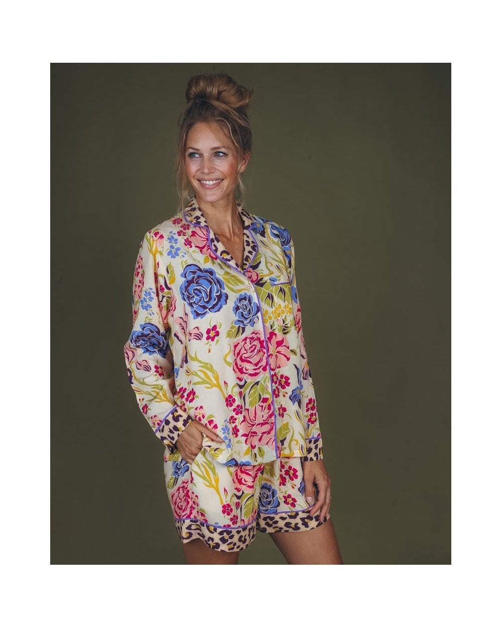 Floral Summer Pyjamas - Small