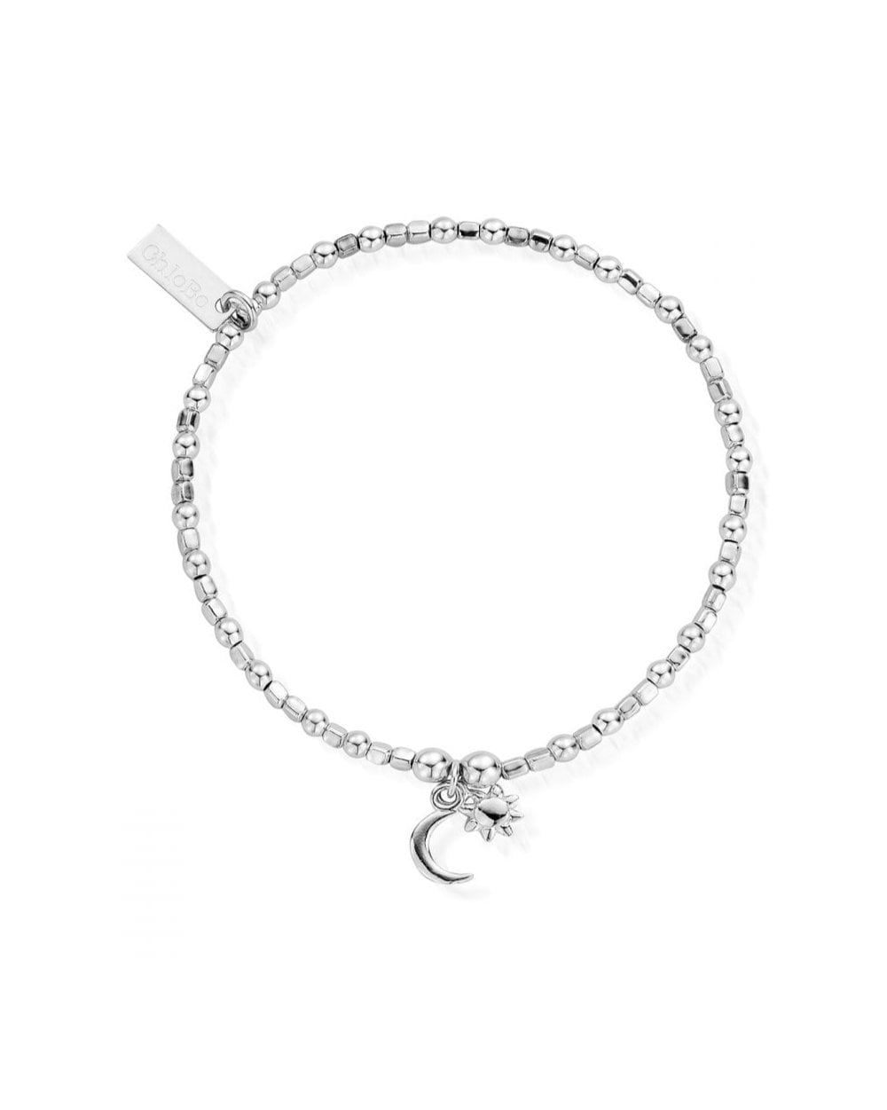 Cute Dainty Moon and Sun Bracelet