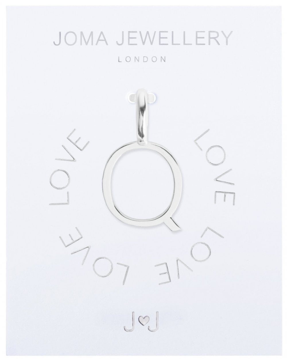 Alphabet Charm - Q - Silver Charm