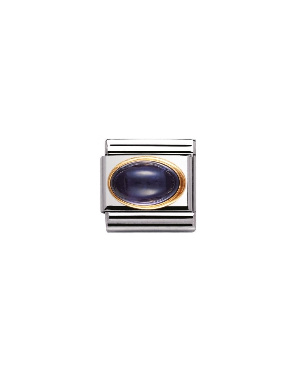 Composable Classic Natural Semiprecious Oval Iolite