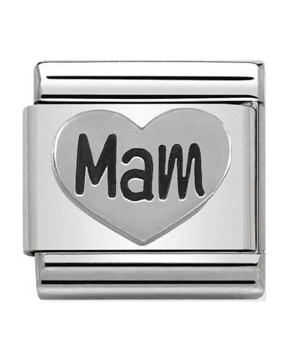 Classic Silvershine Symbols Mam Charm