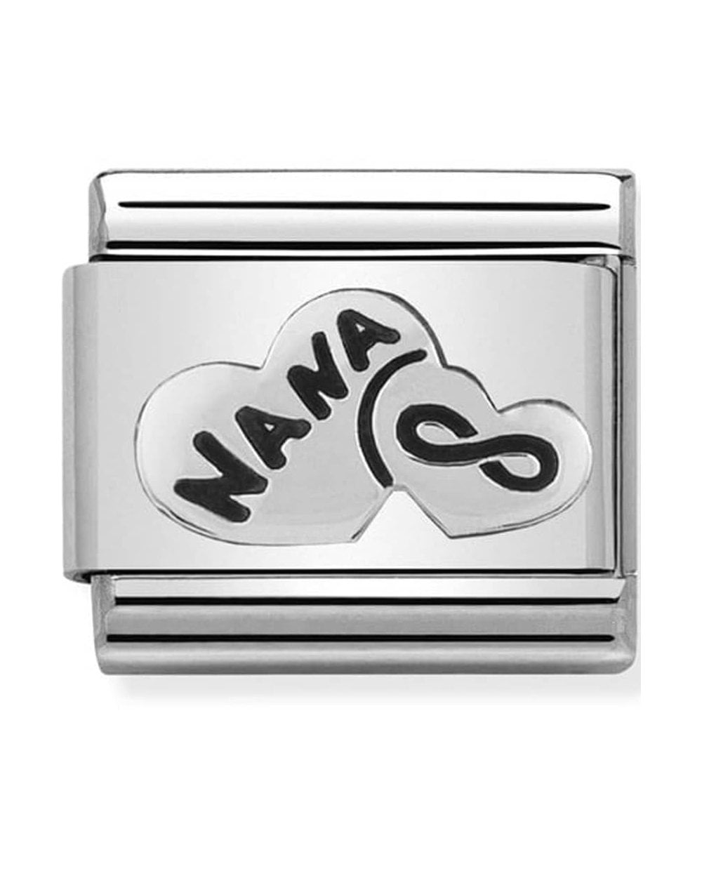 Classic Silvershine Symbols Nana Infinity Charm