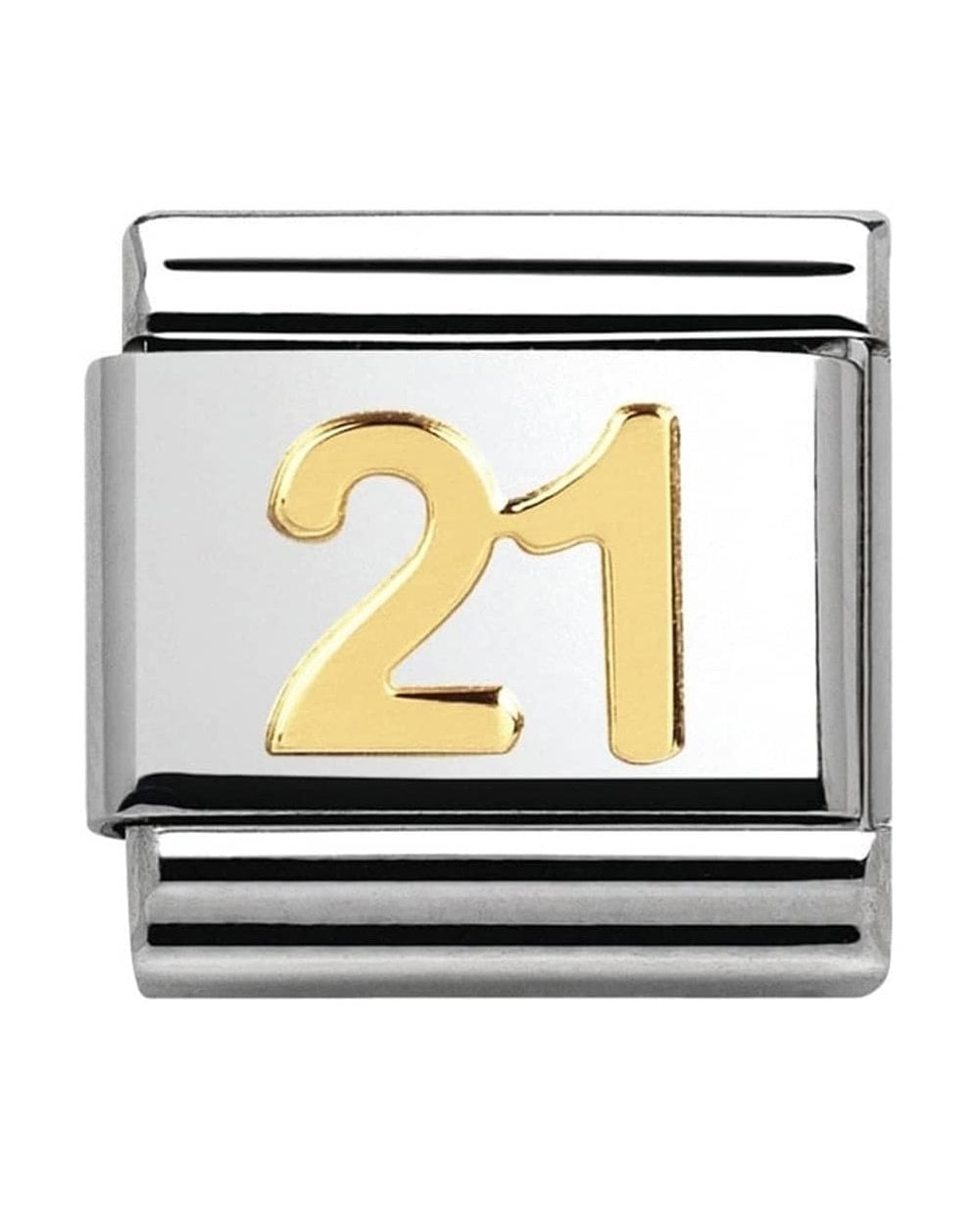 Classic Gold Daily Life Twenty One Charm