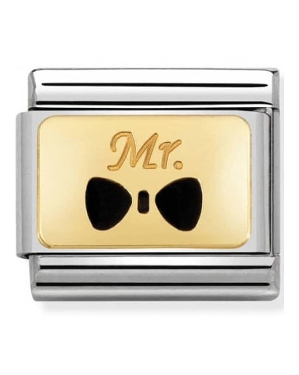 Classic Gold Mr Bow Tie Charm