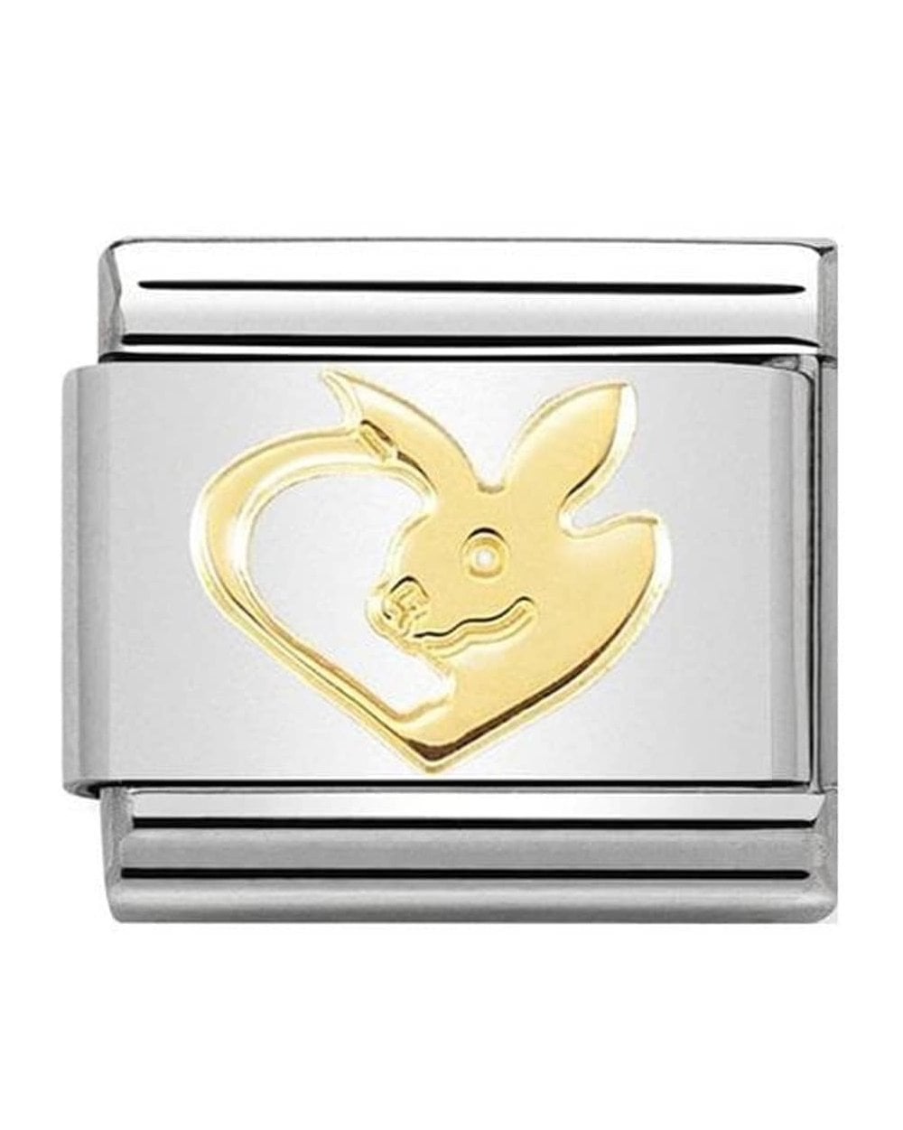 Classic Gold Bunny Rabbit Charm