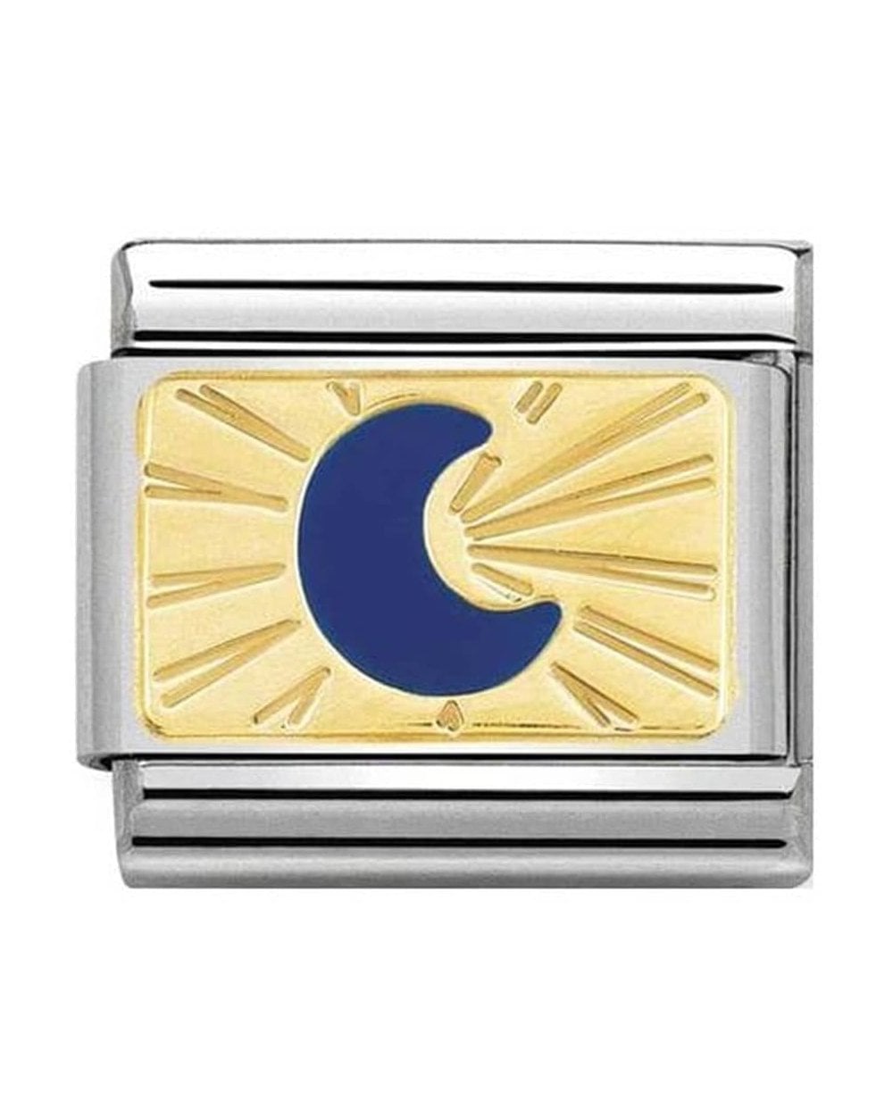 Classic Gold Cosmo Blue Moon Charm