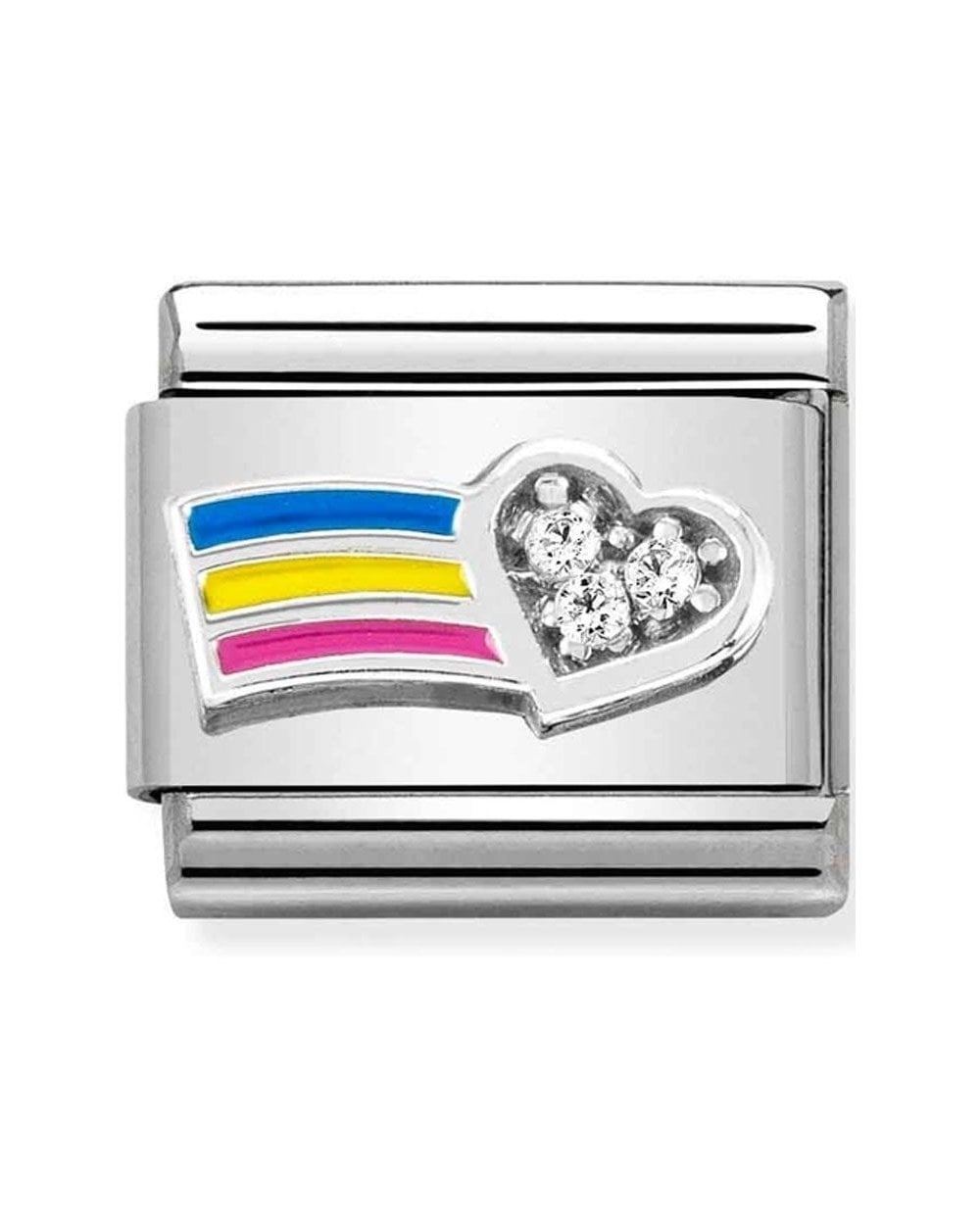 Classic Rainbow Heart Celebrate Everyday Charm