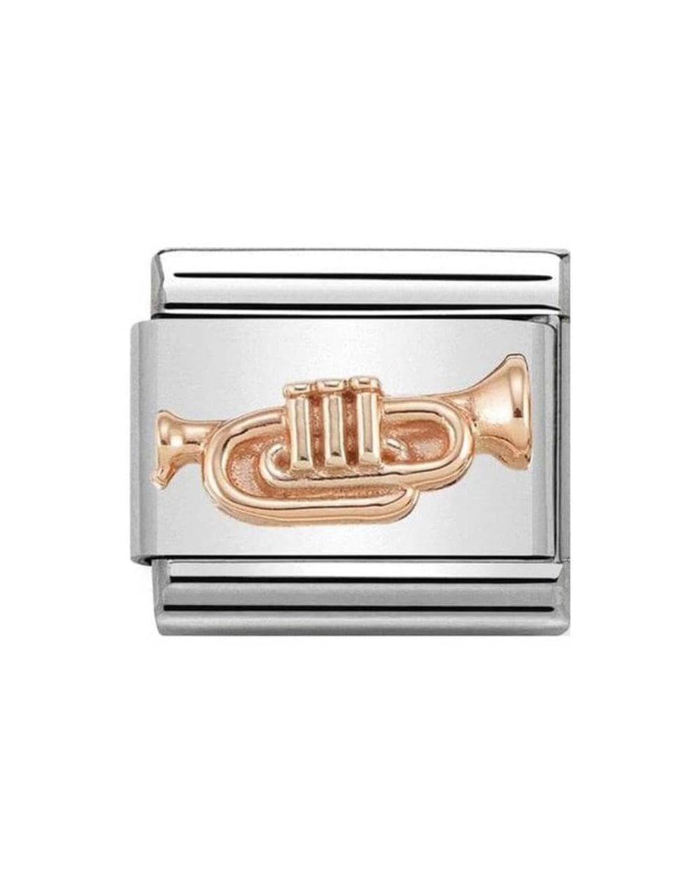 Classic Rose Gold Trumpet Charm