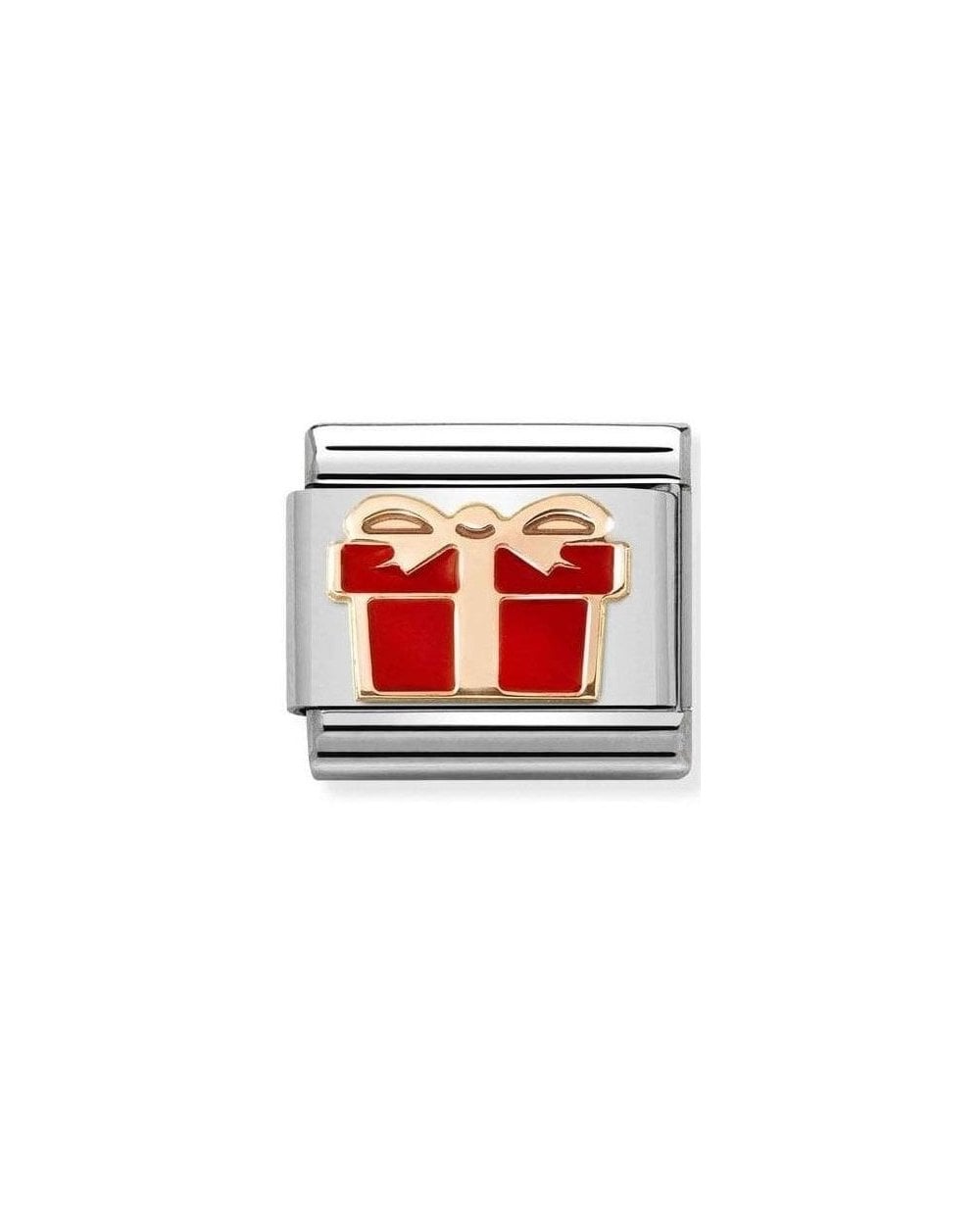 Composable Classic Symbols Steel Enamel And Gold 375 Red Gift Box