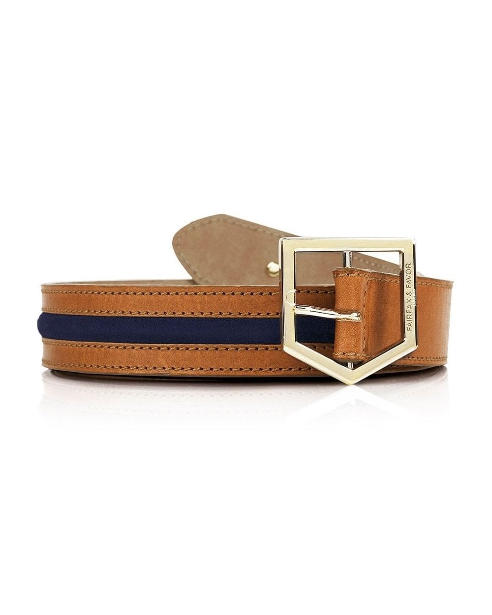 Hampton Leather & Suede Belt