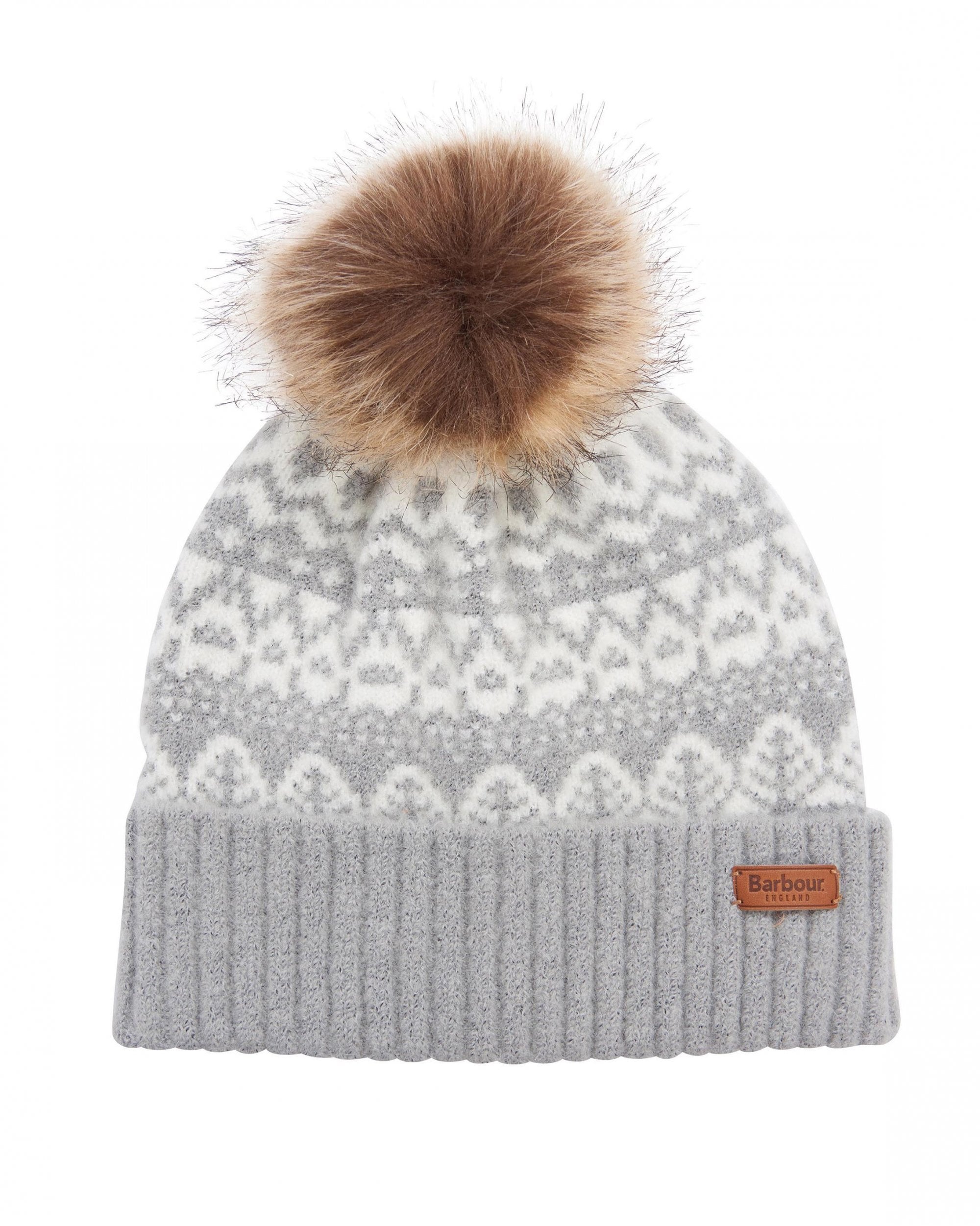 Alpine Fair Isle Pom Beanie