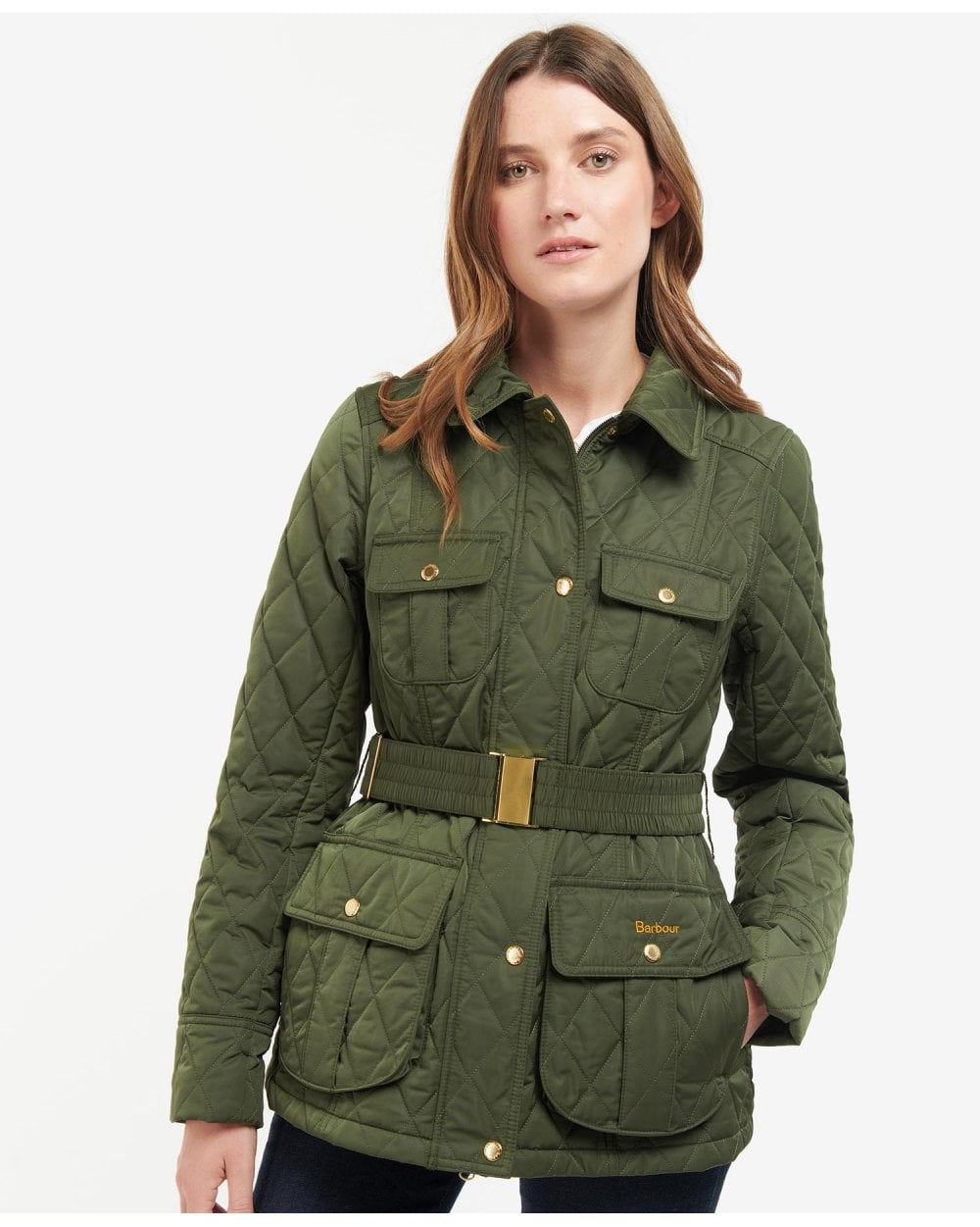 Belted Defence Quilted Jacket