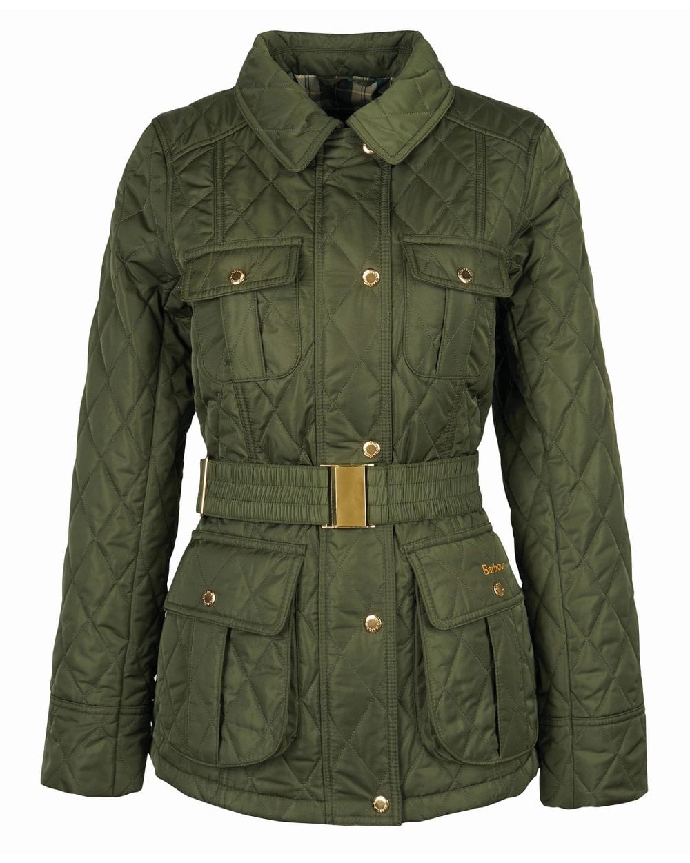 Belted Defence Quilted Jacket