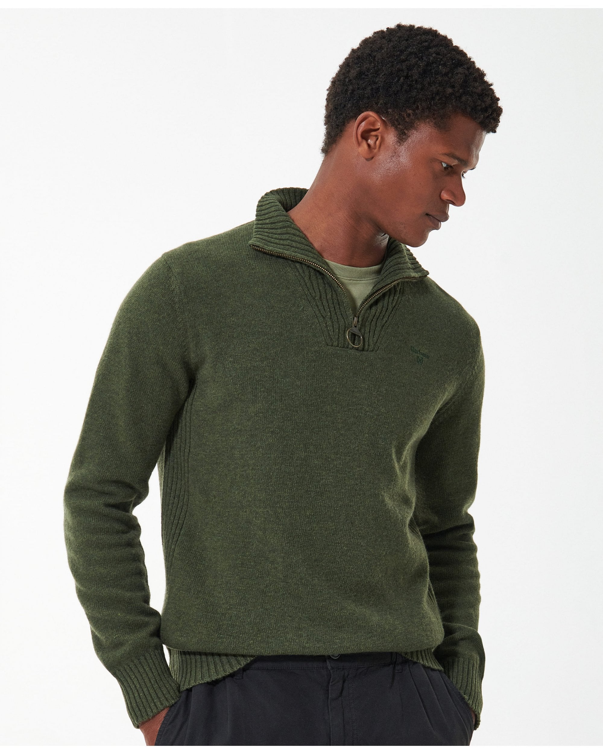 Essential Lambswool Half Zip Jumper