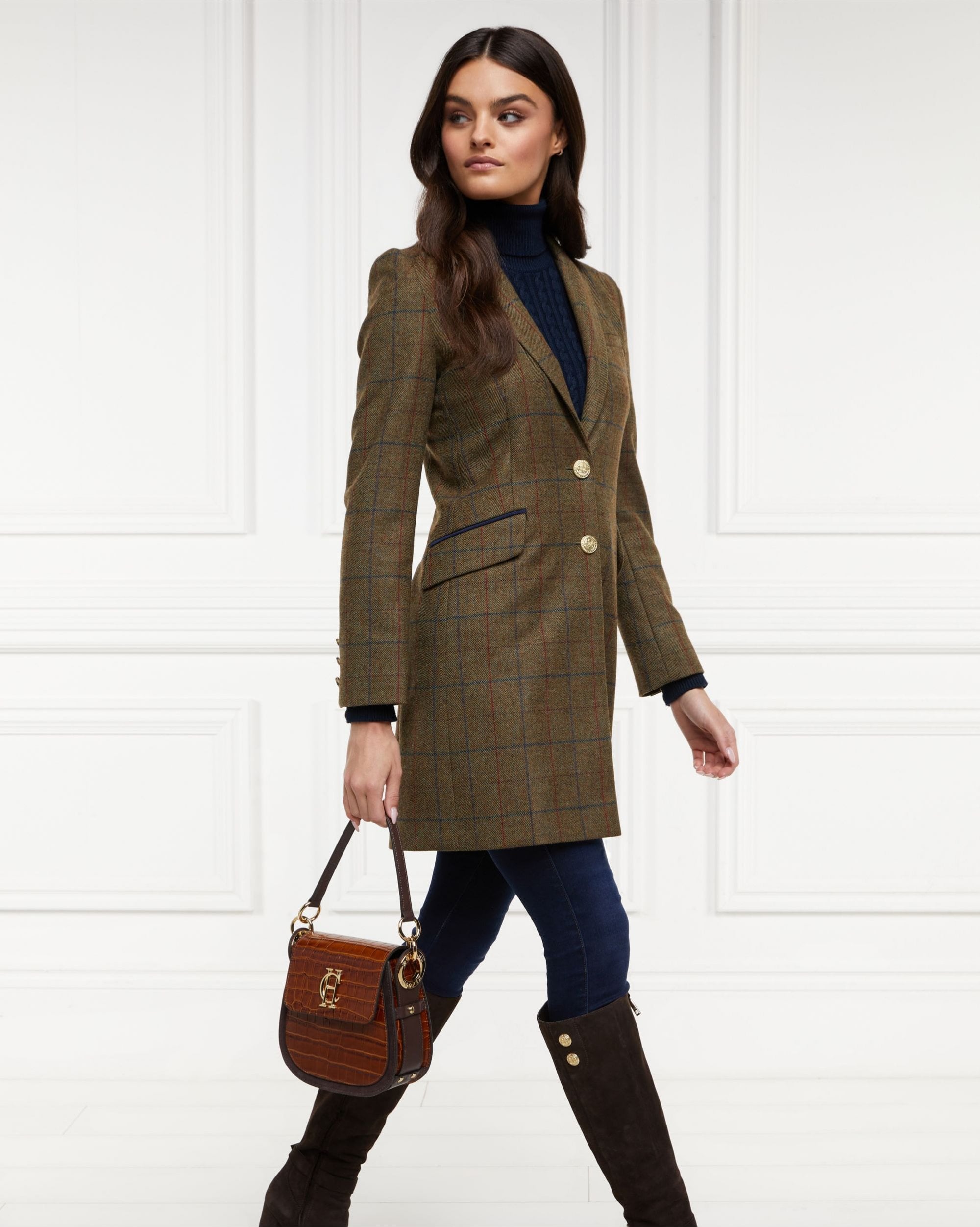 Highgrove Coat - Glen Green