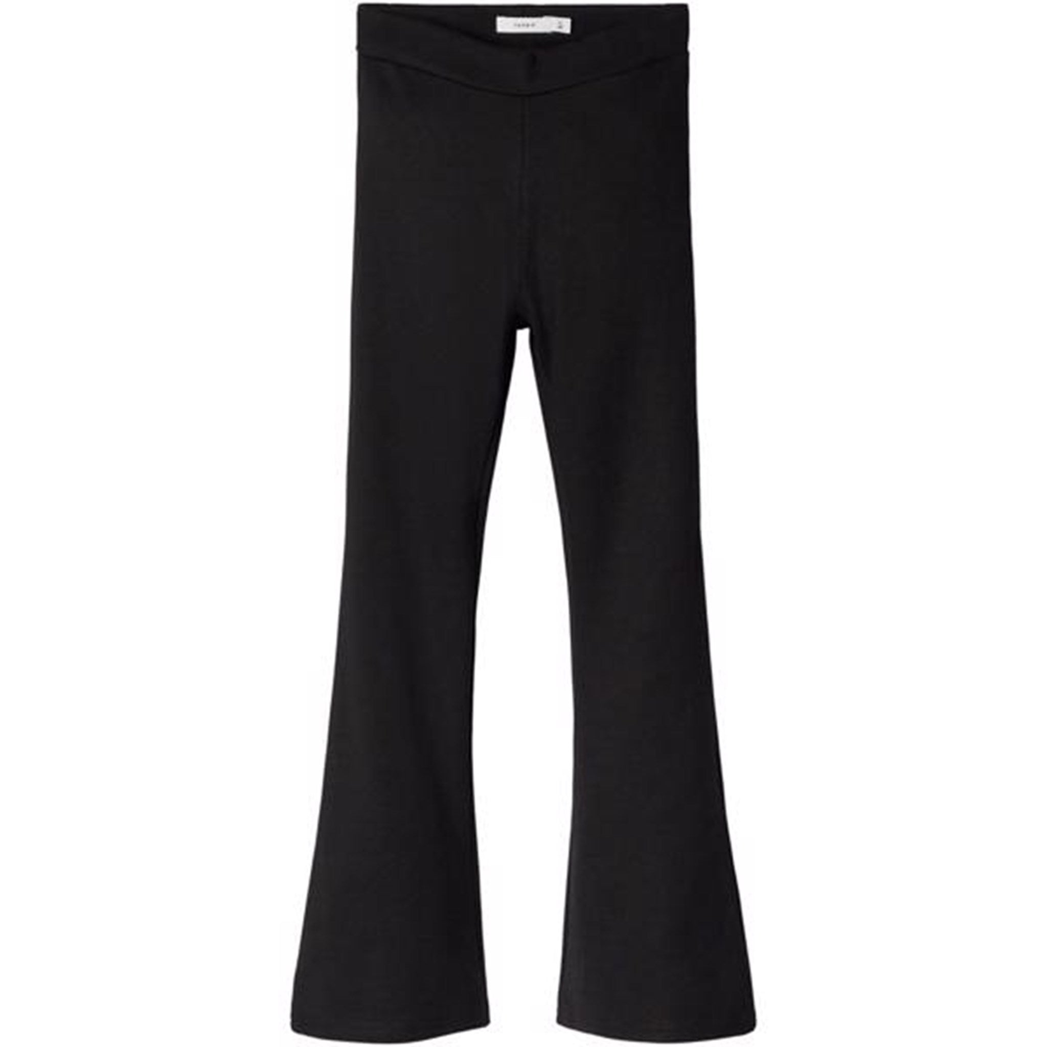 Girl's Leggings Cross High Waisted Flare Pants Yoga Bootcut Pants Solid  Color Full Length Bell Bottoms 11-12 Years Black