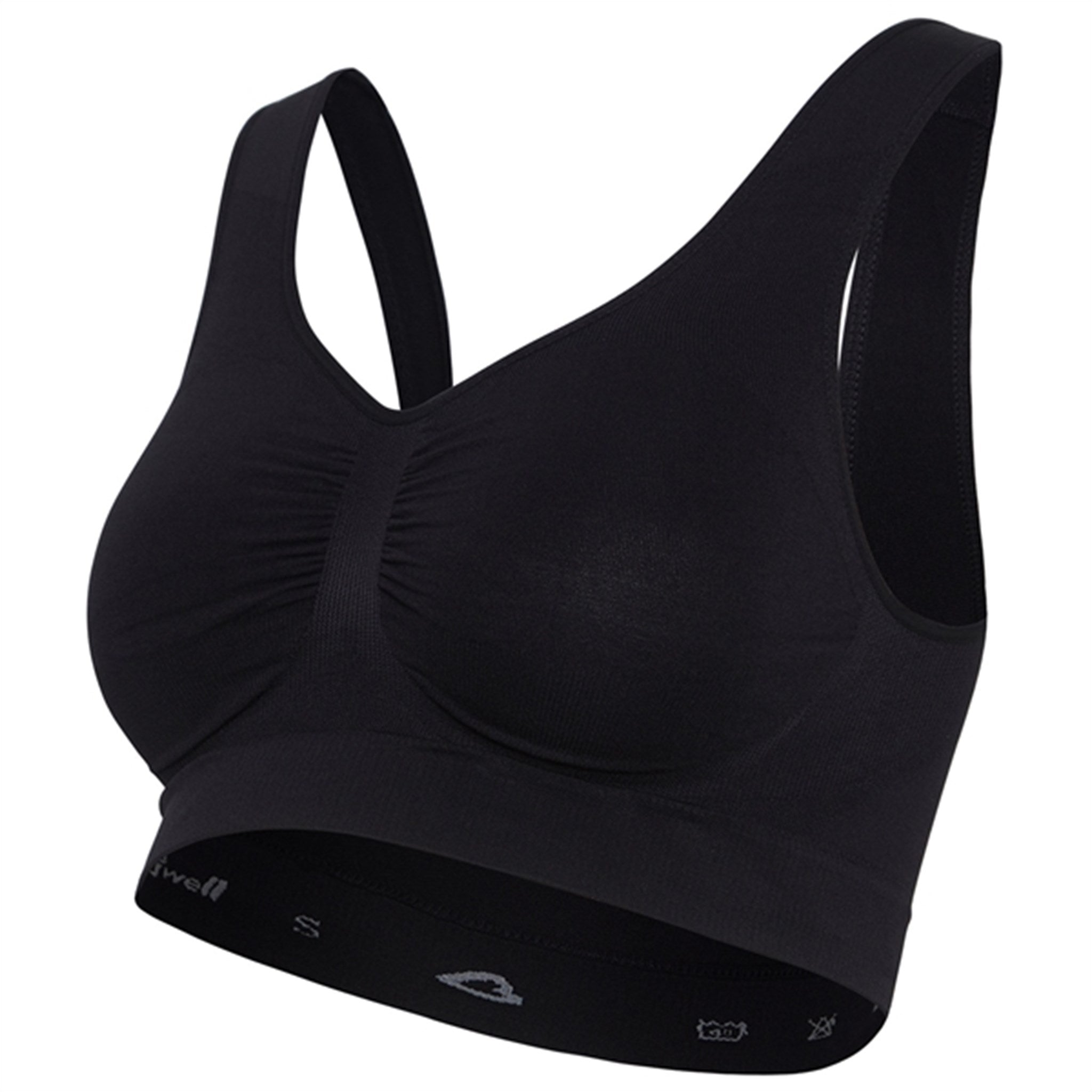 Carriwell Organic Maternity And Nursing Bra Black