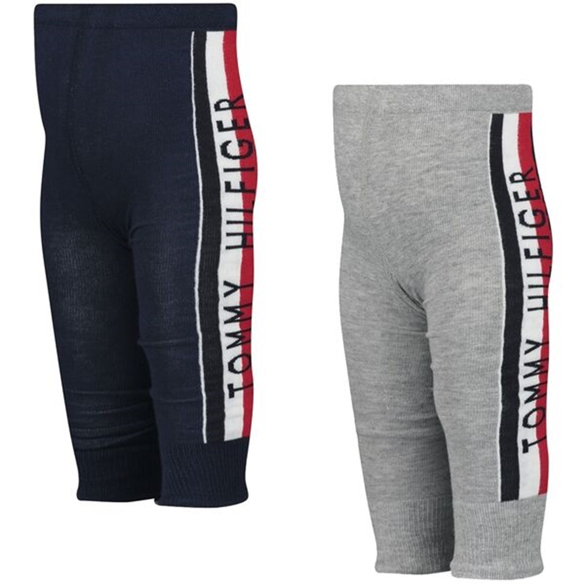 Tommy Hilfiger Leggings - Tommy Varsity Leggings - Desert Cloud