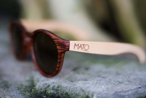 wooden sunglasses erika shape