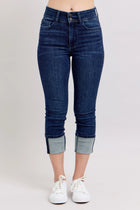 High-Waist Band Skinny Jeans