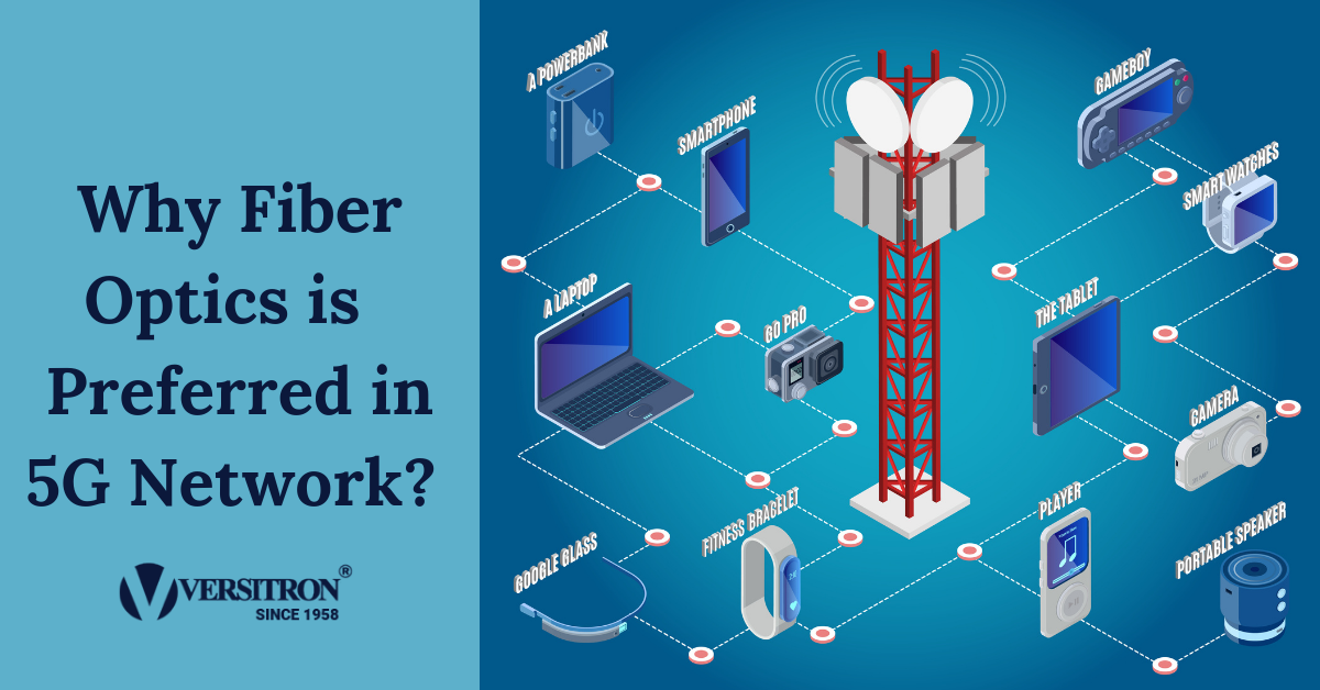 Fiber optics and requirements in 5G infrastructure