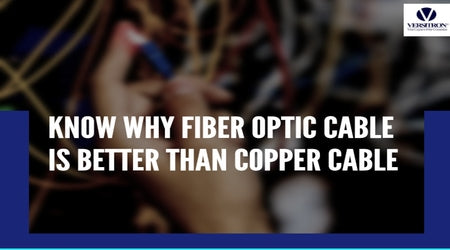 Image of fiber optic cable vs copper cable