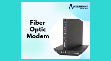 fiber optic modem