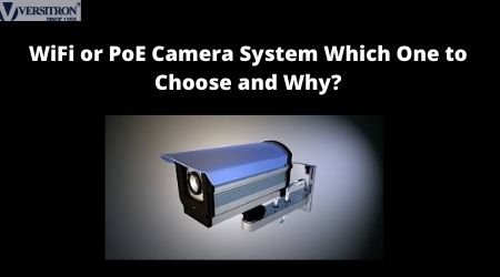 WIFI or PoE camera system