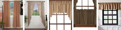 5 curtain styles