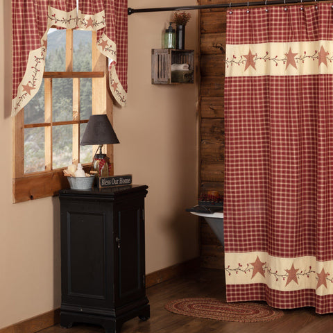 Cheston Star and Pip Shower Curtain