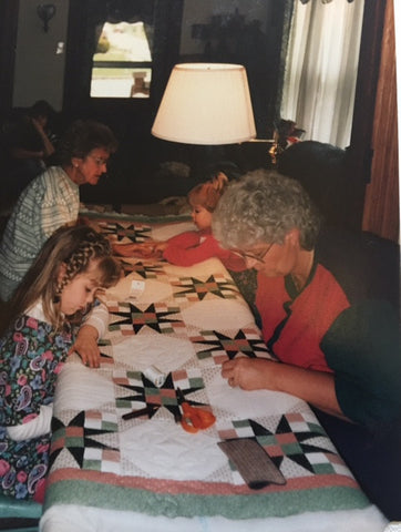 Family quilting