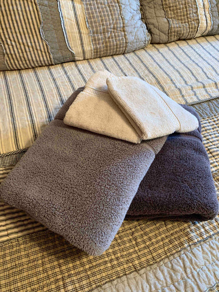 Guest room towels