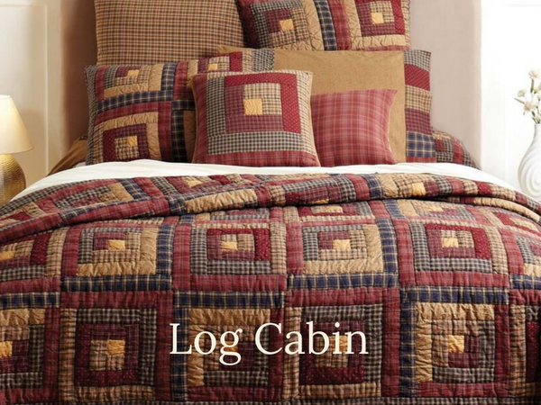 Primitive Country Log Cabin Design Patterns