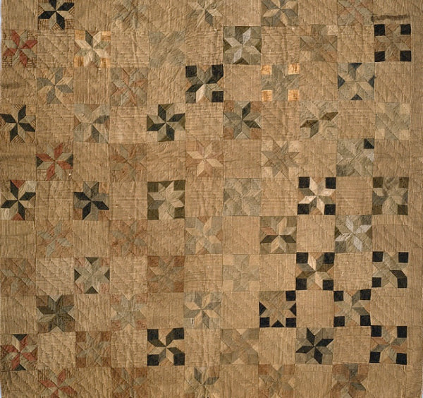 Smithsonian early Lemoyne Star quilt