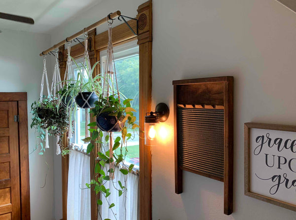 Plants as a valance