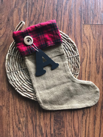 Red Flannel stocking