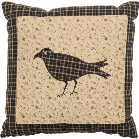 Primitive Crow Throw Pillows