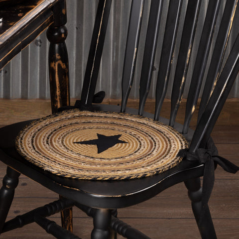 Park Designs Mill Village Braided Chair Pad